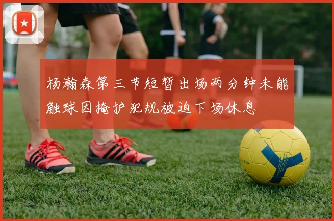杨瀚森第三节短暂出场两分钟未能触球因掩护犯规被迫下场休息